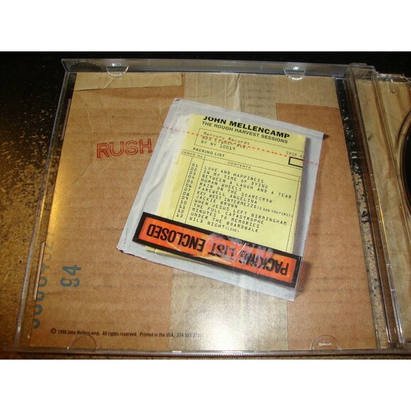 JOHN MELLENCAMP cd ROUGH HARVEST - Picture 4 of 4